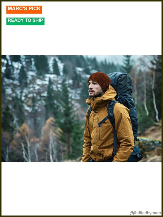 Winter Beanie Hat Fleece Lined Reversible Skull Cap Unisex Warm Knit Cap main image 6